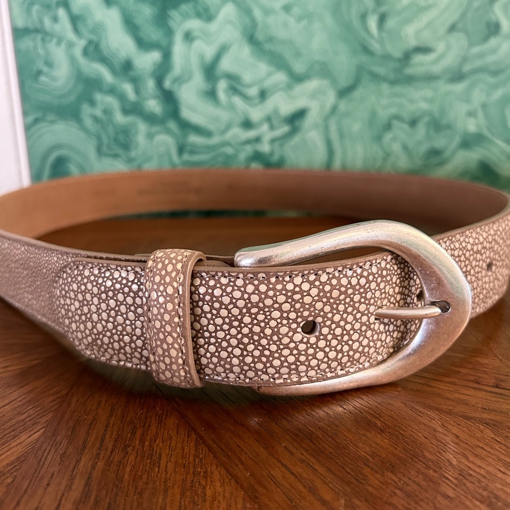 Streets Ahead size L “Stingray” leather belt - Picture 2 of 7